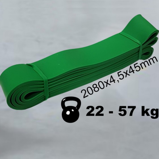POWER RESISTANCE BAND 45 mm 22-57 kg