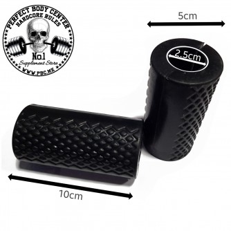 SILICONE BARBEL HANDLE GRIP 10cm