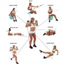 Power Resistance Fitness Exercise Latex Tubes
