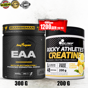  EAA + ELECTROLYTES + ROCKY ATHLETES CREATINE