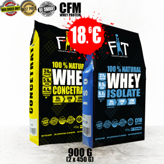  100% NATURAL WHEY ISOLATE + WHEY CONCENTRATE