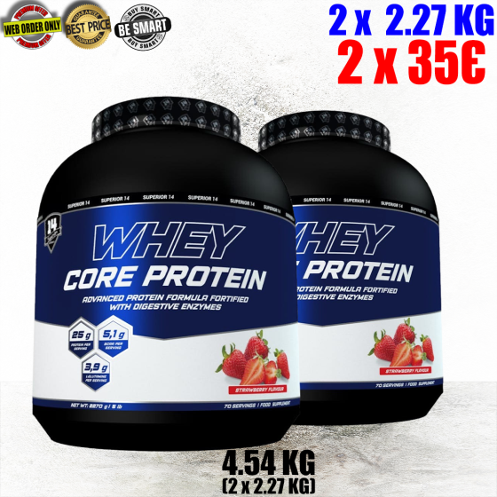  WHEY CORE PROTEIN 4540g STRAWBERRY